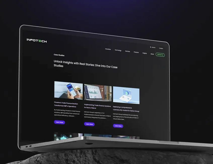 infotech group website 01